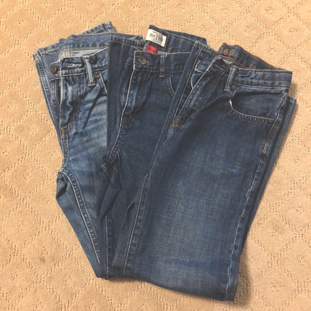 3 pairs boys jeans size 16
